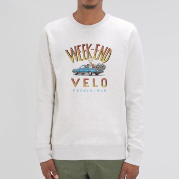 SWEAT "WEEK END VELO" Homme