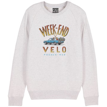 SWEAT "WEEK END VELO" Homme