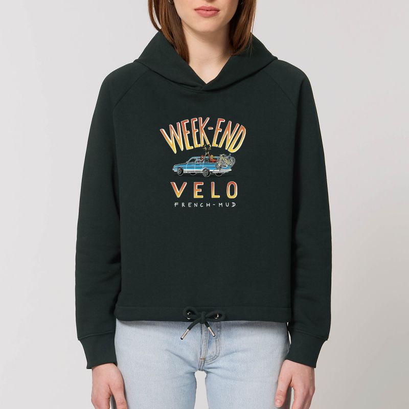 HOODIE "WEEK END VELO" Femme HOODIE "WEEK END VELO" Femme
