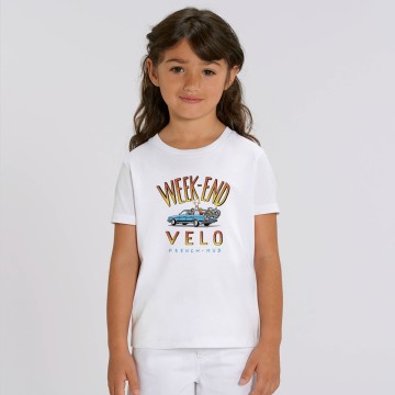 TSHIRT "WEEK END VELO" Enfant