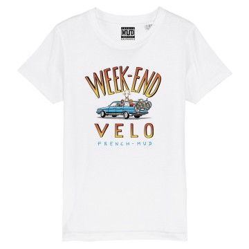 TSHIRT "WEEK END VELO" Enfant