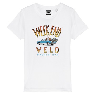 TSHIRT "WEEK END VELO" Enfant