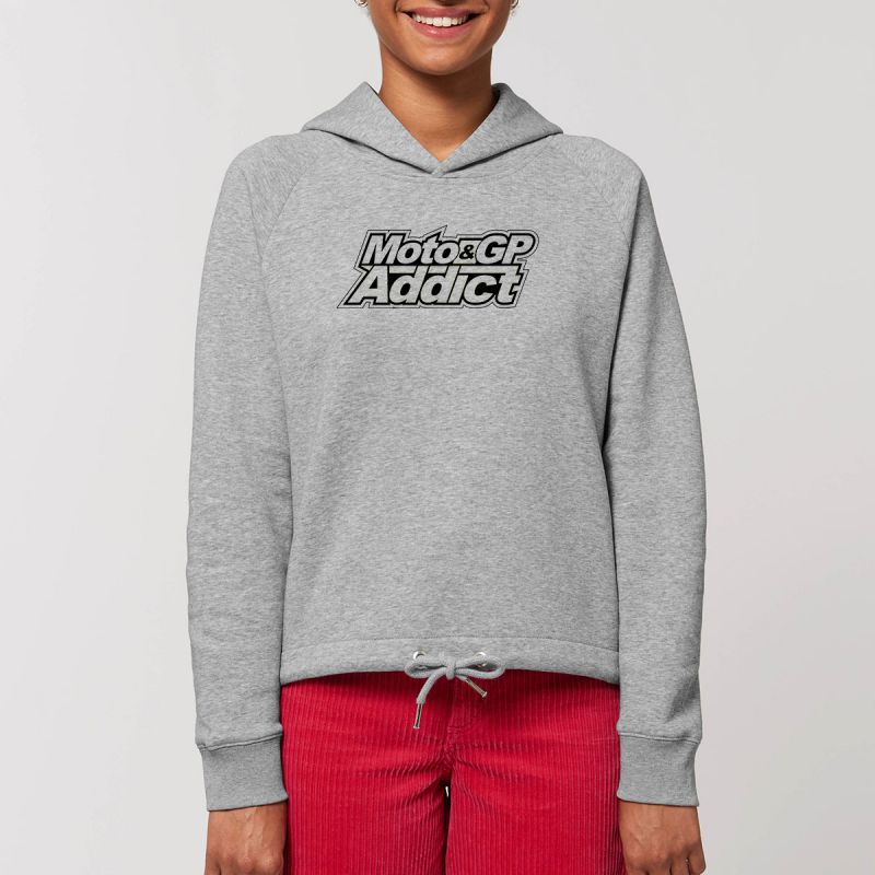 HOODIE "MOTOGPADDICT OFFICIEL" Femme HOODIE "MOTOGPADDICT OFFICIEL" Femme