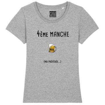 TSHIRT"4EME MANCHE" Femme