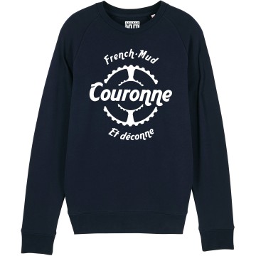 SWEAT "COURONNE ET DECONNE" Homme