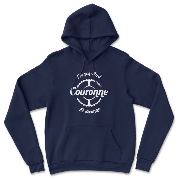 HOODIE "COURONNE ET DECONNE" Homme