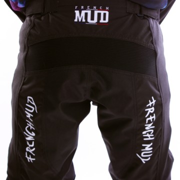 Pantalon Motocross French-MUD Noir