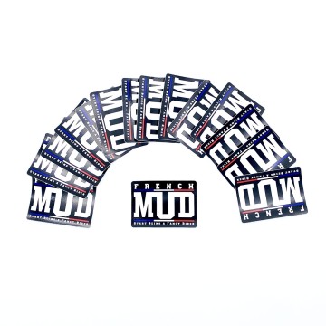 Lot de 5 Stickers French-MUD officiels format moyen