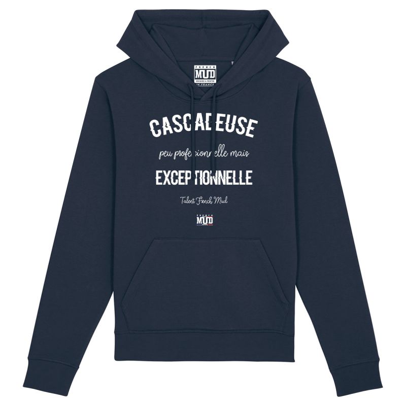 HOODIE "CASCADEUSE EXCEPTIONNELLE" Femme BIO