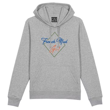 HOODIE "FRENCH MUD GIRL" Femme