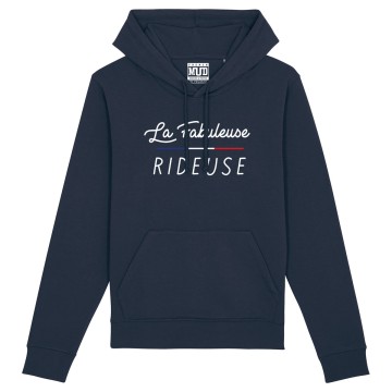 HOODIE "LA FABULEUSE RIDEUSE" Femme