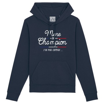 HOODIE "MERE DE CHAMPION" Femme