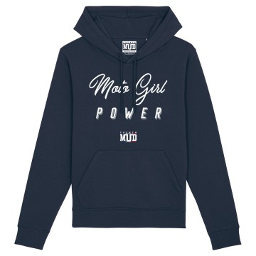 HOODIE "MOTO GIRL POWER" Femme