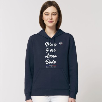 HOODIE "MOTO POTO APERO DODO" Unisexe