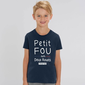 TSHIRT "PETIT FOU SUR 2 ROUES" Enfant