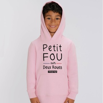 HOODIE "PETIT FOU SUR 2 ROUES" Enfant