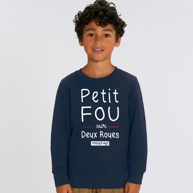 SWEAT PETIT FOU SUR 2 ROUES Enfant