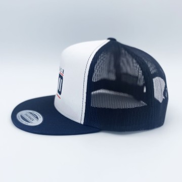 CASQUETTE SNAPBACK "FRENCH MUD OFFICIELLE" Blanche et Noir