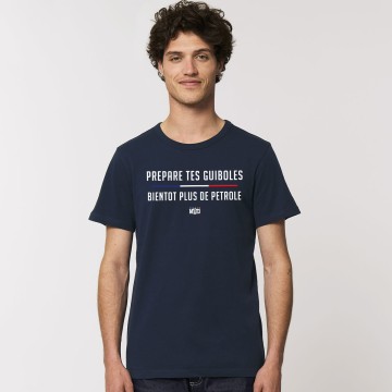 TSHIRT "PREPARE TES GUIBOLES" Unisexe