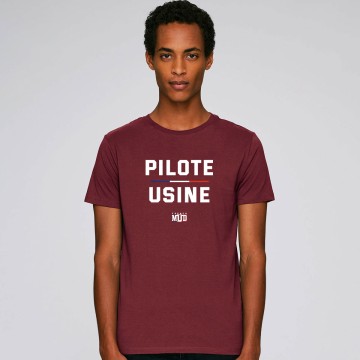 TSHIRT "PILOTE USINE" Unisexe