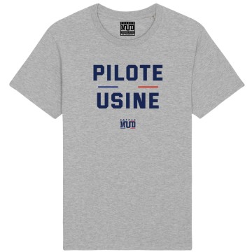 TSHIRT "PILOTE USINE" Unisexe