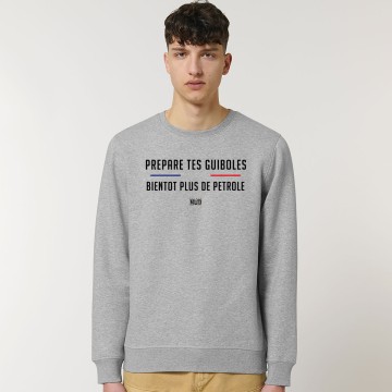 SWEAT "PREPARE TES GUIBOLES" Unisexe