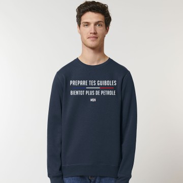 SWEAT "PREPARE TES GUIBOLES" Unisexe