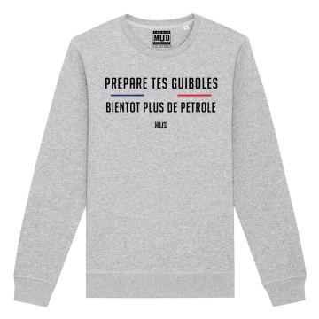 SWEAT "PREPARE TES GUIBOLES" Unisexe