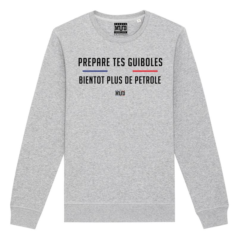 SWEAT "PREPARE TES GUIBOLES" Unisexe