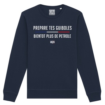 SWEAT "PREPARE TES GUIBOLES" Unisexe