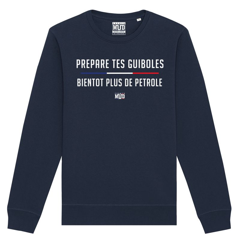 SWEAT "PREPARE TES GUIBOLES" Unisexe