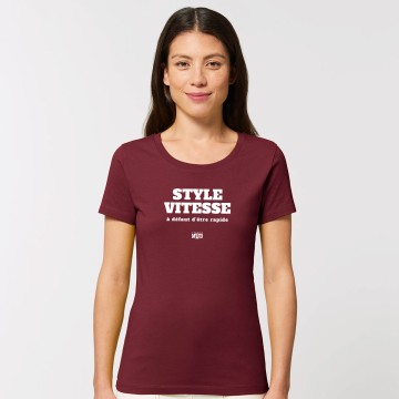 TSHIRT "STYLE VITESSE" Femme
