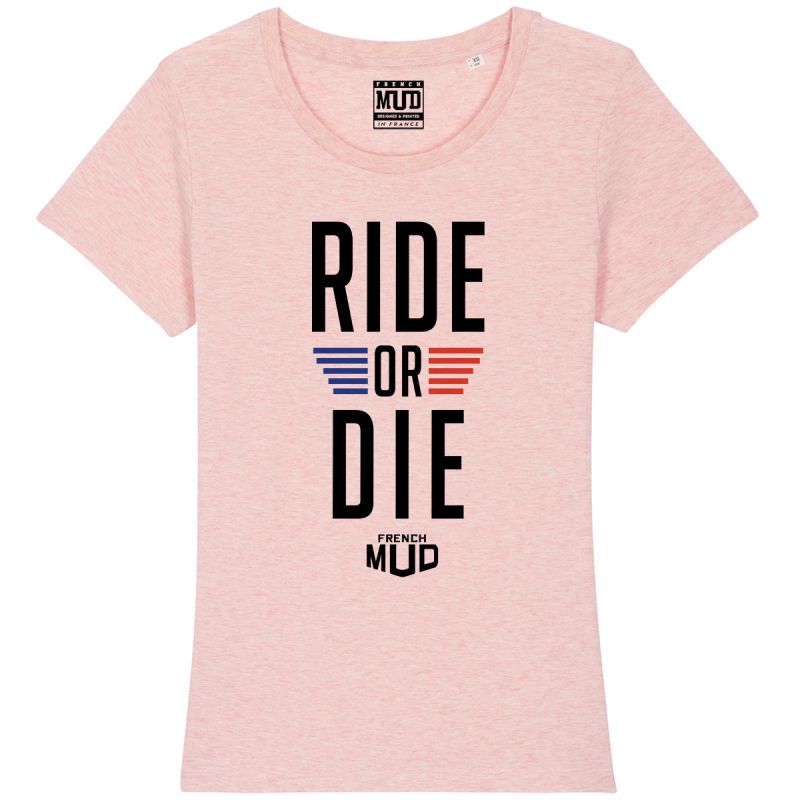 TSHIRT "RIDE OR DIE" Femme