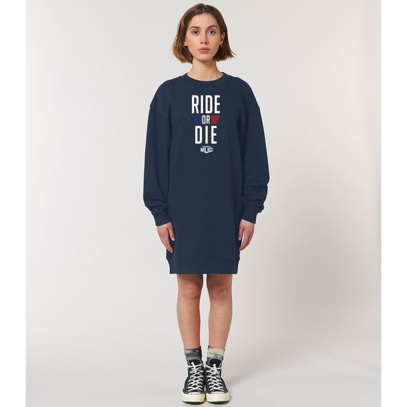 ROBE SWEAT "RIDE OR DIE" OVERSIZE