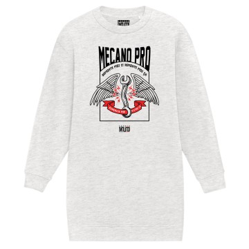 SWEAT ROBE "MECANO PRO" OVERSIZE