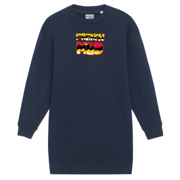 SWEAT ROBE "FRMUD SUNSET" OVERSIZE