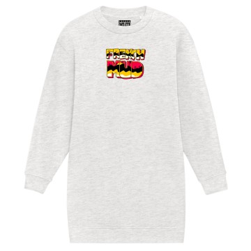 SWEAT ROBE "FRMUD SUNSET" OVERSIZE