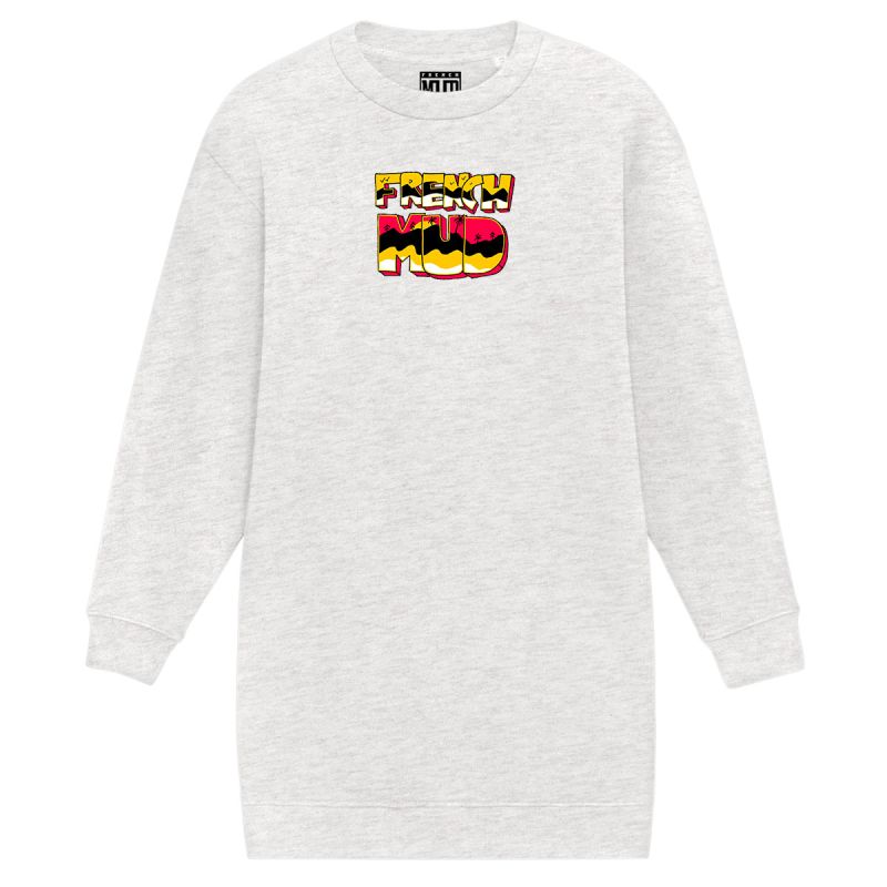 SWEAT ROBE "FRMUD SUNSET" OVERSIZE