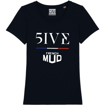 TSHIRT "FIVE x French-MUD" Femme