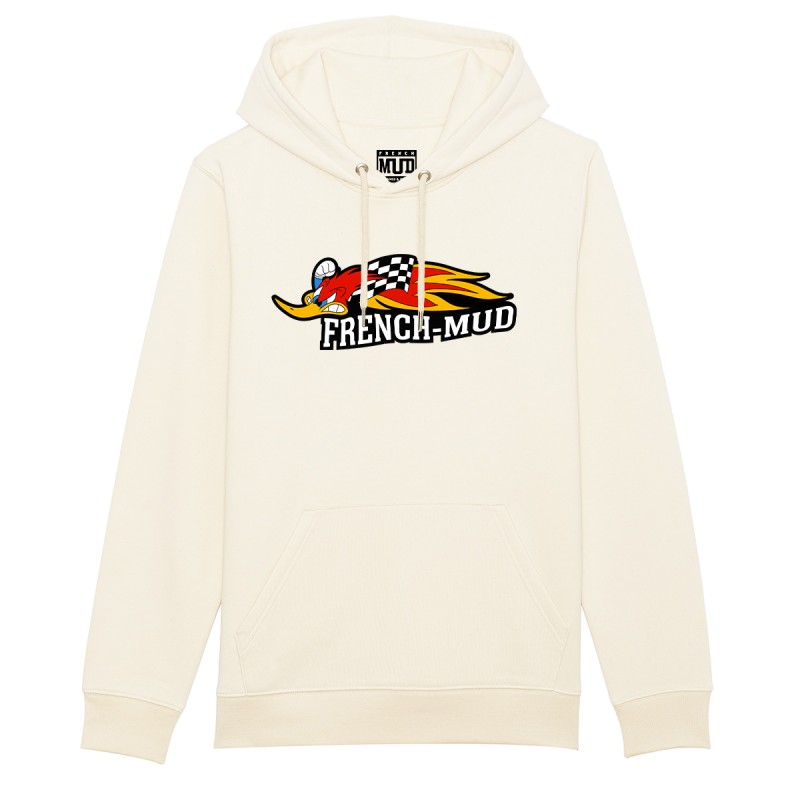 HOODIE PREMIUM "WOODY x French-MUD" Unisexe