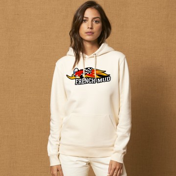 HOODIE PREMIUM "WOODY x French-MUD" Unisexe