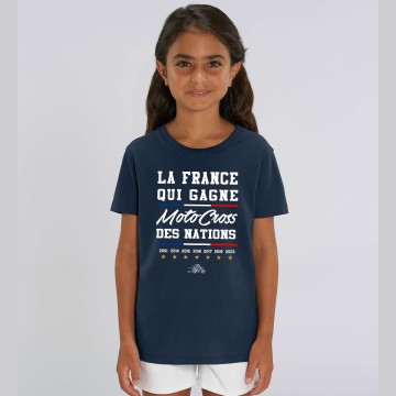 TSHIRT "LA FRANCE QUI GAGNE MXDN" Enfant