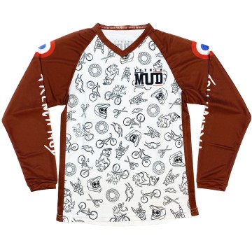 Maillot PSYCHOPATHE DU RIDE Adulte MX/BMX/DH