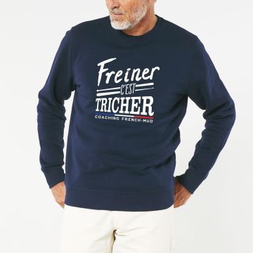 SWEAT "FREINER C'EST TRICHER" Homme