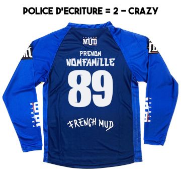 MAILLOT "BLUE CREW" Adulte MX/ENDURO