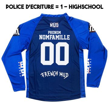 MAILLOT "BLUE CREW" Adulte MX/ENDURO