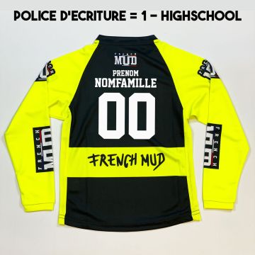 Maillot "LUCIOLE" Enfant (FLUO)