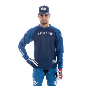 MAILLOT "BLUE CREW" Adulte MX/BMX/DH