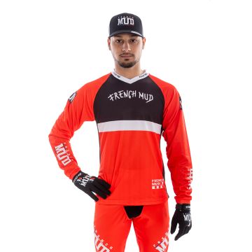 MAILLOT "BOOST RED" Adulte BMX/DH