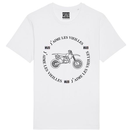 T-Shirt "J'aime les vieilles" Unisexe